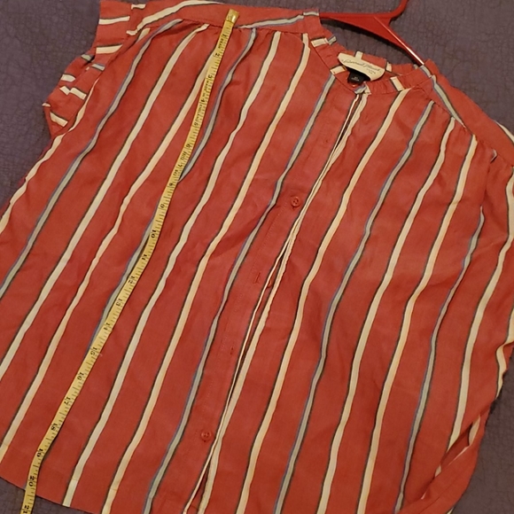Striped button down top size XS - Picture 5 of 5